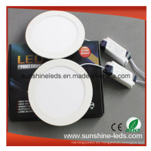 3W / 6W / 9W / 12W / 15W 3 años de garantía Dimmable LED Panel Light